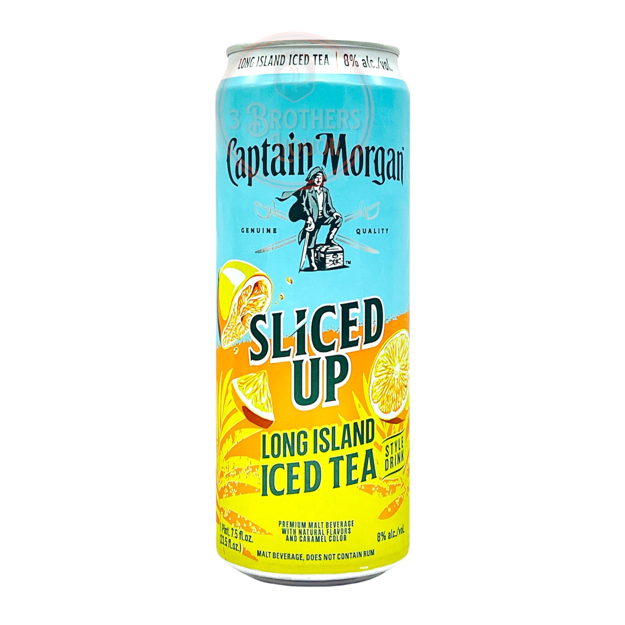 Captain Morgan Sliced Up Long Island Iced Tea RTD Cocktail Tall Can (2 ...