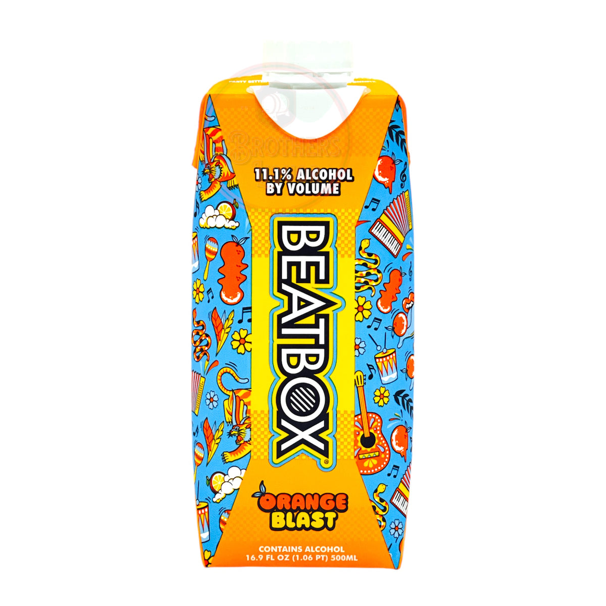 Beatbox Orange Blast Flavored Wine Malt Beverage (500ML) – 3brothersliquor