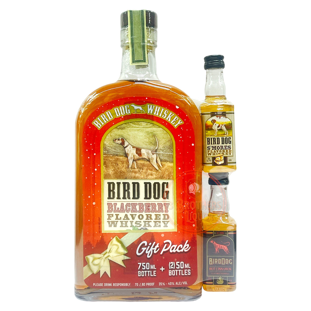 Bird Dog Blackberry Flavored Whiskey Gift Pack W/ 2 Mini Bird Dog Shot ...