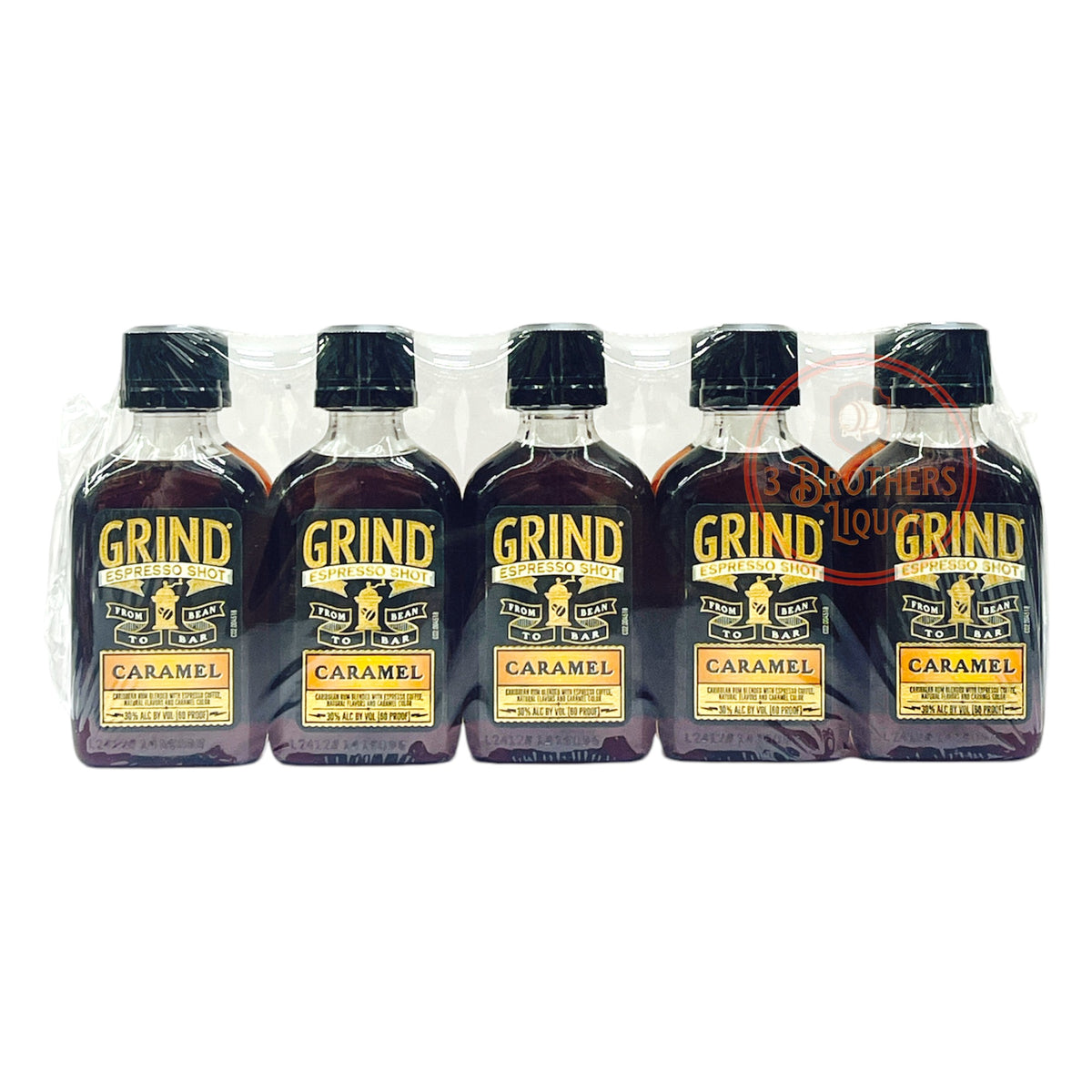 Grind Shot Grind Caramel Expresso Shot Flavored Liqueur Mini Shots (10 Of 50ML ...