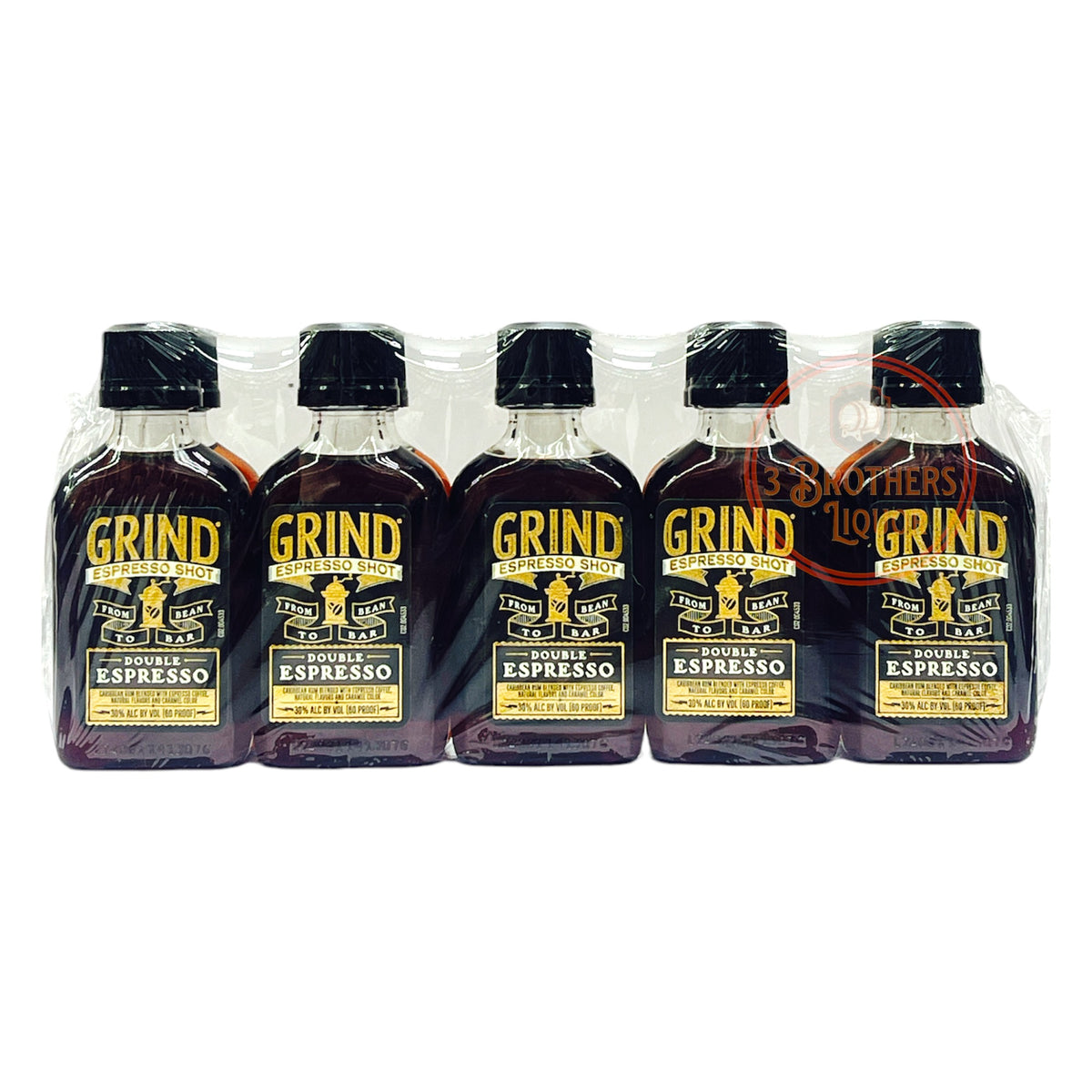 Grind Double Espresso Expresso Shot Flavored Liqueur Mini Shots (10 Of