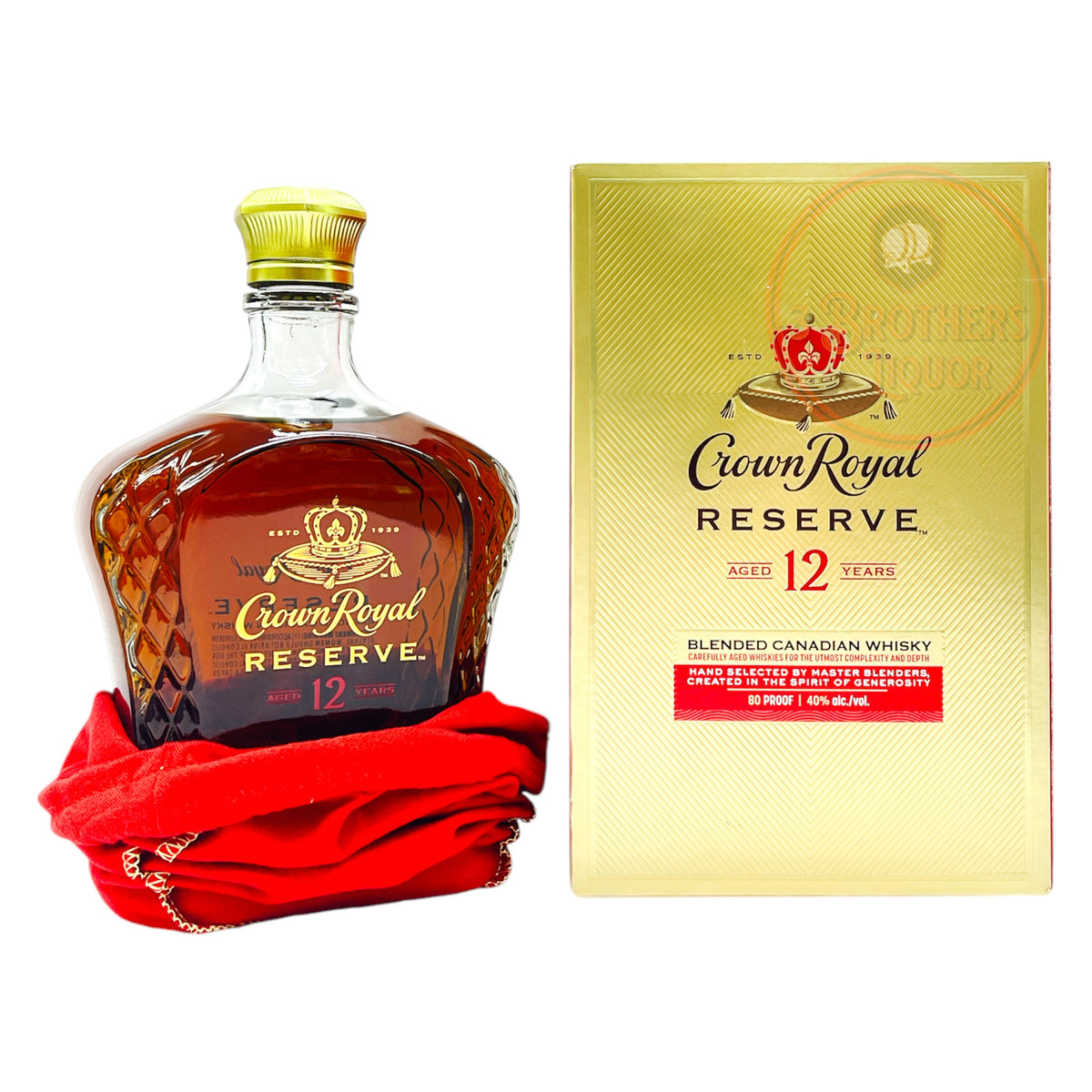 Crown Royal Reserve Aged 12 Years Blended Canadian Whiskey (2024 