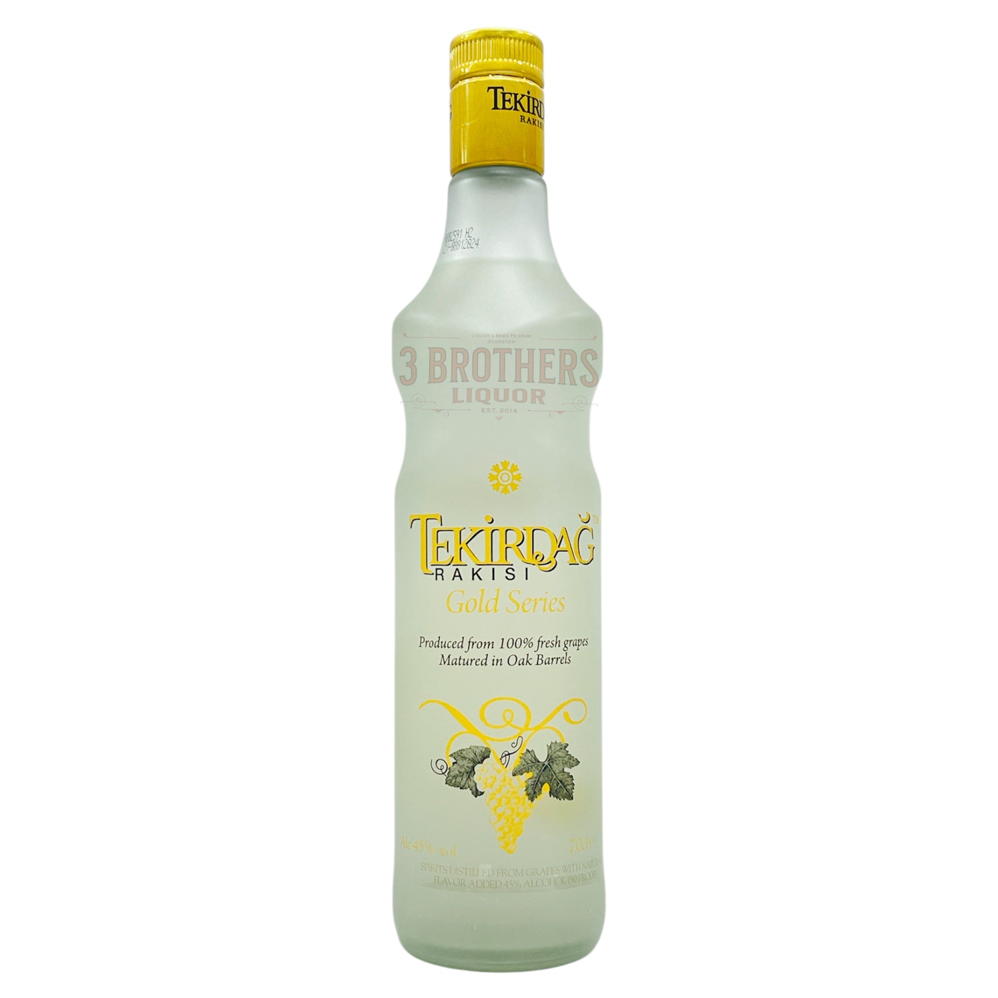 Tekirdag Rakisi Gold Series Arak (700ML) – 3brothersliquor