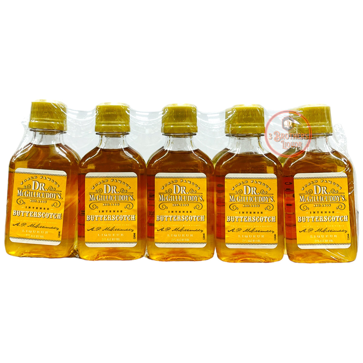 Dr. Mcgillicuddys Butterscotch Liqueur Mini Shots (10 Of 50ML ...
