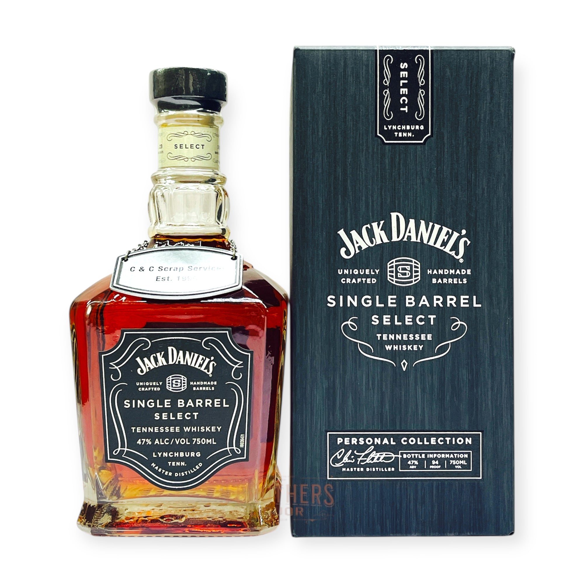 Jack Daniel's Single Barrel Select Tennessee Whisky (C & C Scrap