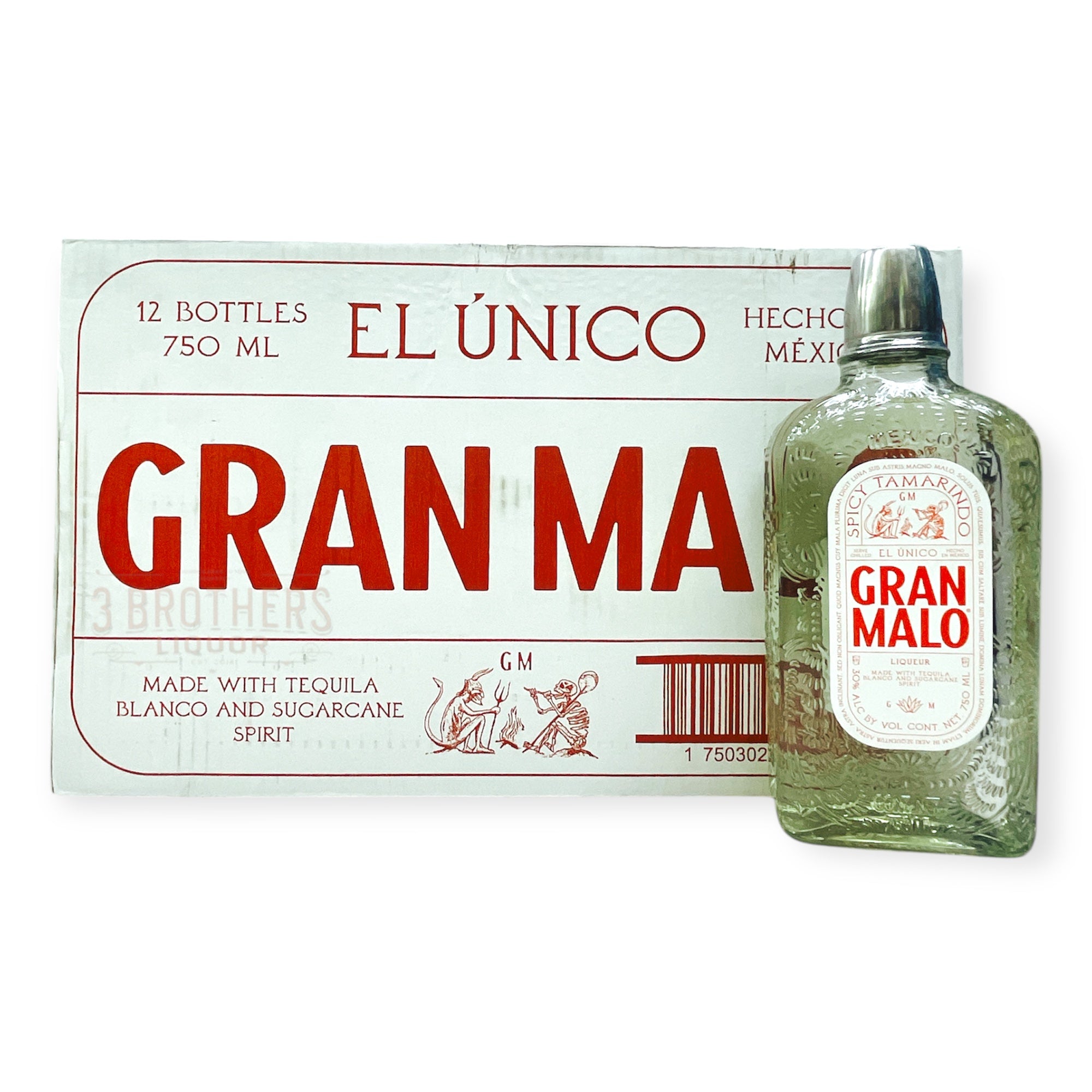 Gran Malo Spicy Tamarindo Tequila Liqueur Case (12 x 750ML