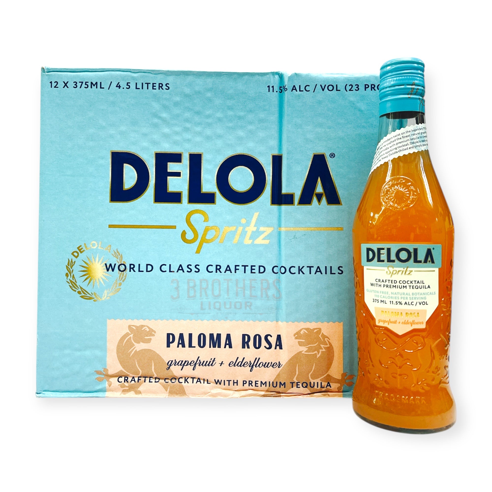 Delola Paloma Rosa Cocktail By Jennifer Lopez Full Case (12 x