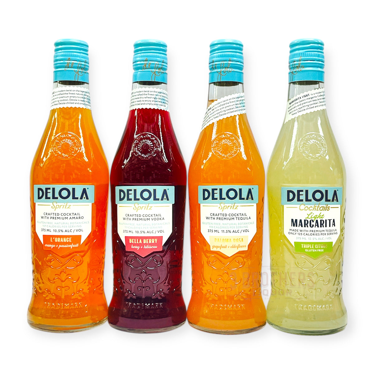 Delola Cocktail By Jennifer Lopez 4Pk Bundle Set (375ML) – 3brothersliquor