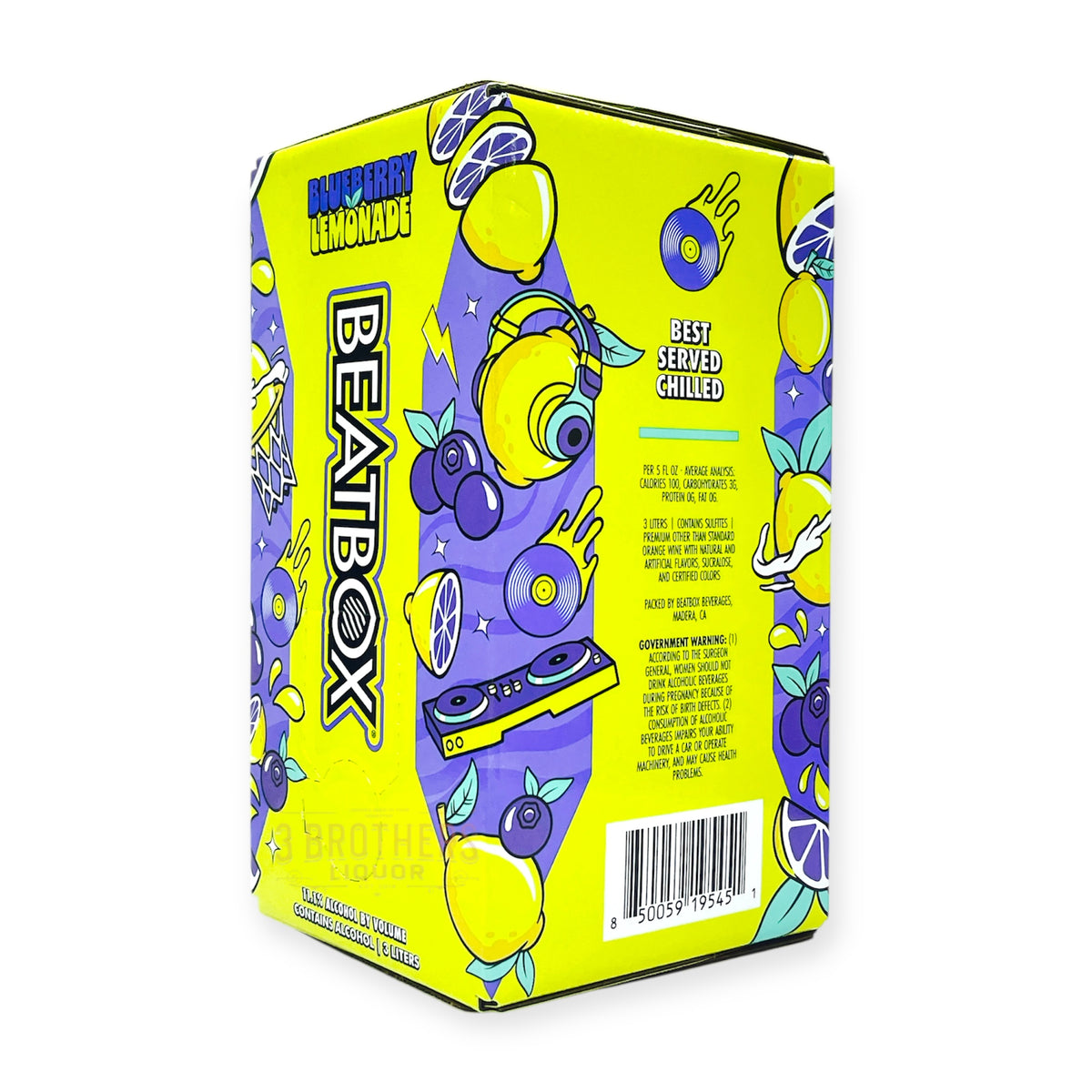 Beatbox Blue Raspberry Lemonade Beatbox Blueberry Lemonade Exclusive Flavor By Shaq (3 Liters ...