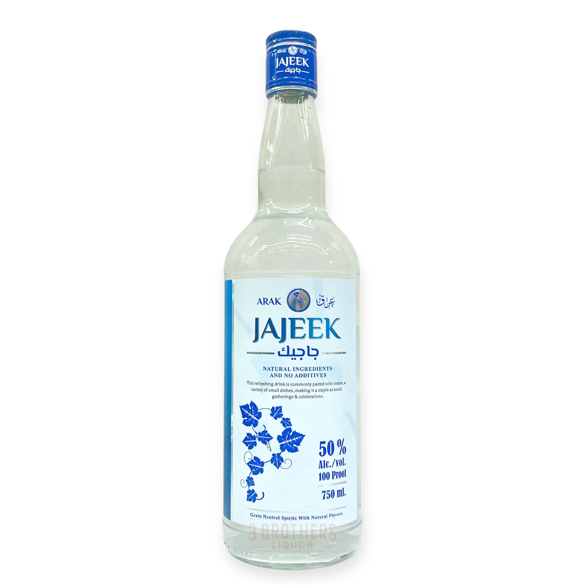 Jajeek Blue Label 100 Proof Arak – 3brothersliquor