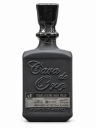 Cava de Oro Black Oak Extra Aged Añejo tequila matte-black 750ml bottle