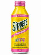 Sippers Cocktail Pink Lemonade by 99 Brands 16 FL OZ 9.9% ALC/VOL Ready-to-Sip