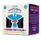 Flybird Fiesta Shots Passion Fruit & Tajin 4-Pack 20% ALC/VOL Blue Weber Agave Wine