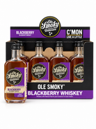 Ole Smoky Blackberry Whiskey mini-bottle display pack, 50ml bottles