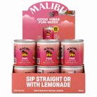 Malibu Pink White Rum with Tropical Liqueur 9-Pack 100mL Mini Cans 21% ALC/VOL