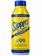 Sippers Cocktail Blue Raspberry by 99 Brands 16 FL OZ 9.9% ALC/VOL Ready-to-Sip