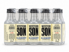 Western Son Piney Woods Blueberry flavored vodka 50ml mini bottle 10-pack