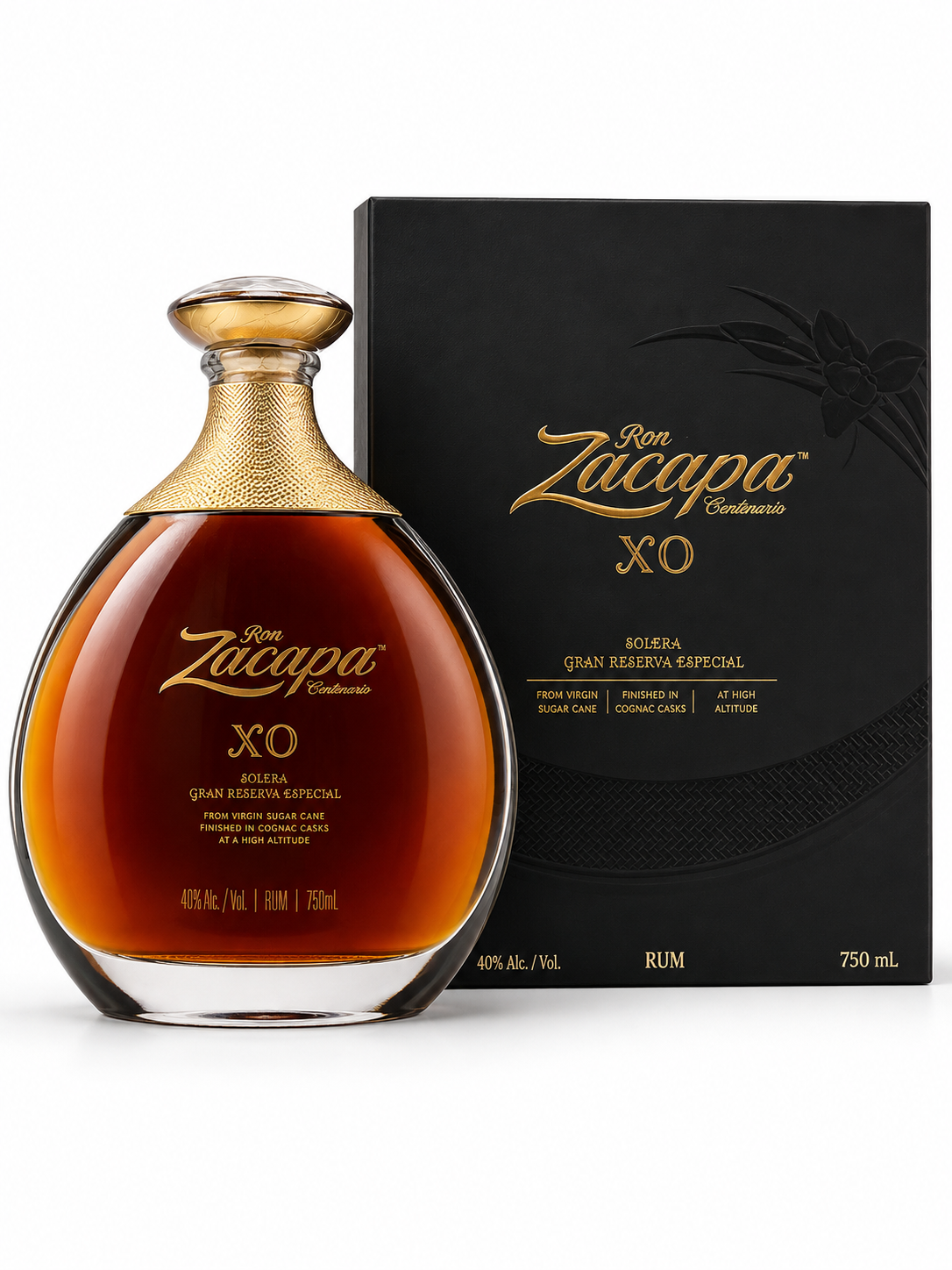 Ron Zacapa Centenario XO Solera Gran Reserva Especial Rum 750mL with gift box