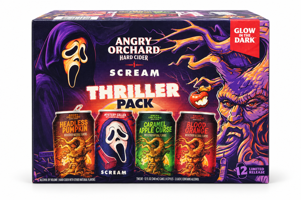 Angry Orchard Scream Thriller Pack limited release 12-pack box