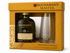 Buchanan's Master Blended Scotch Whisky Spring Mixing & Serving Kit 750mL with branded glass