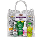 Party District cocktail bag with ingredients inside the bag