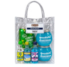 Neon Nights cocktail bag with ingredients inside the bag