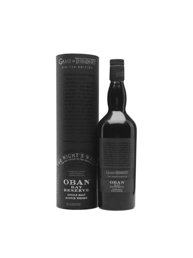 Oban Bay Reserve - Game Of Thrones The Night’s Watch (Limited Edition).