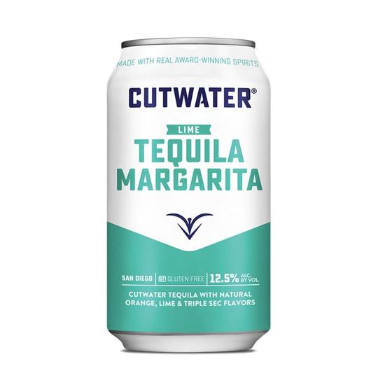 Cutwater "Tequila Margarita" Cocktail (4-Pack Can) (12 Ounce Cans).