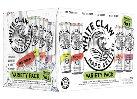 White Claw Hard Seltzer Variety Pack No.1 - 3brothersliquor