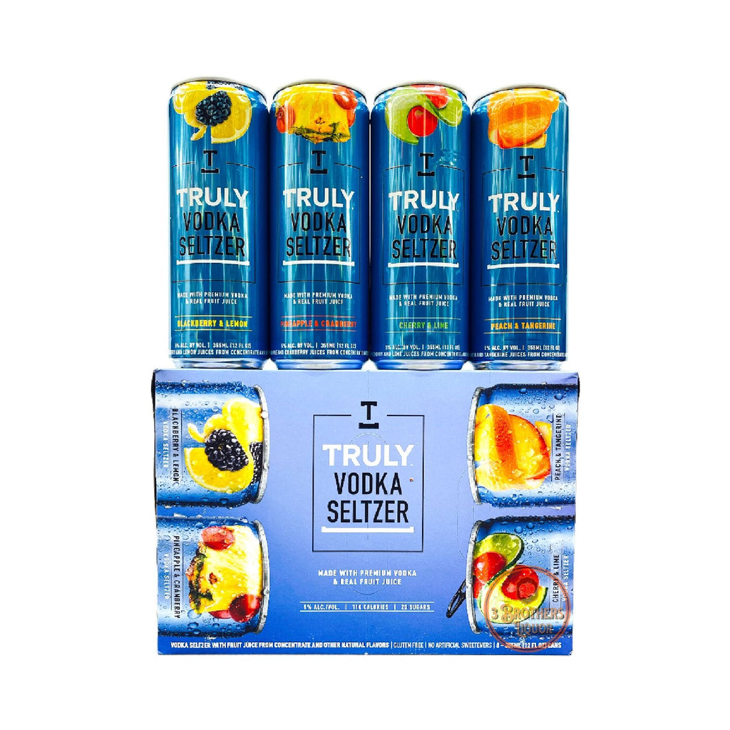 Truly Vodka Hard Seltzer Variety Pack 12Pk (12oz Cans) – 3brothersliquor