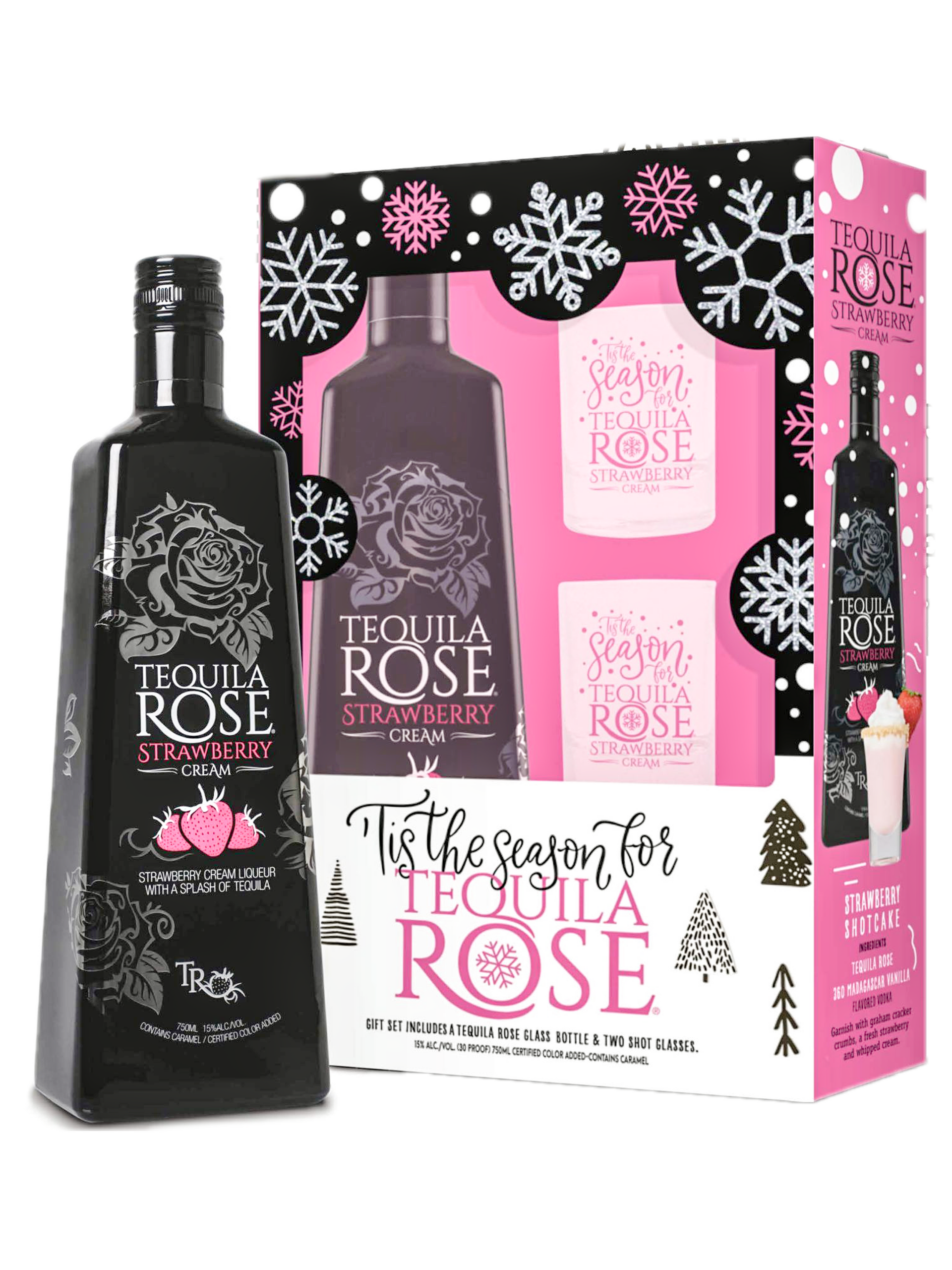 Buy Tequila Rose Strawberry Cream Christmas Gift Set Online
