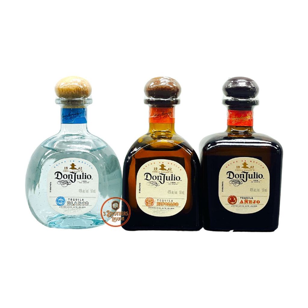 Don Julio Tequila 50ML Shots 3PK Tasting Bundle 3brothersliquor don-julio-tequila-50ml-shots-3pk-tasting-bundle-3brothersliquor