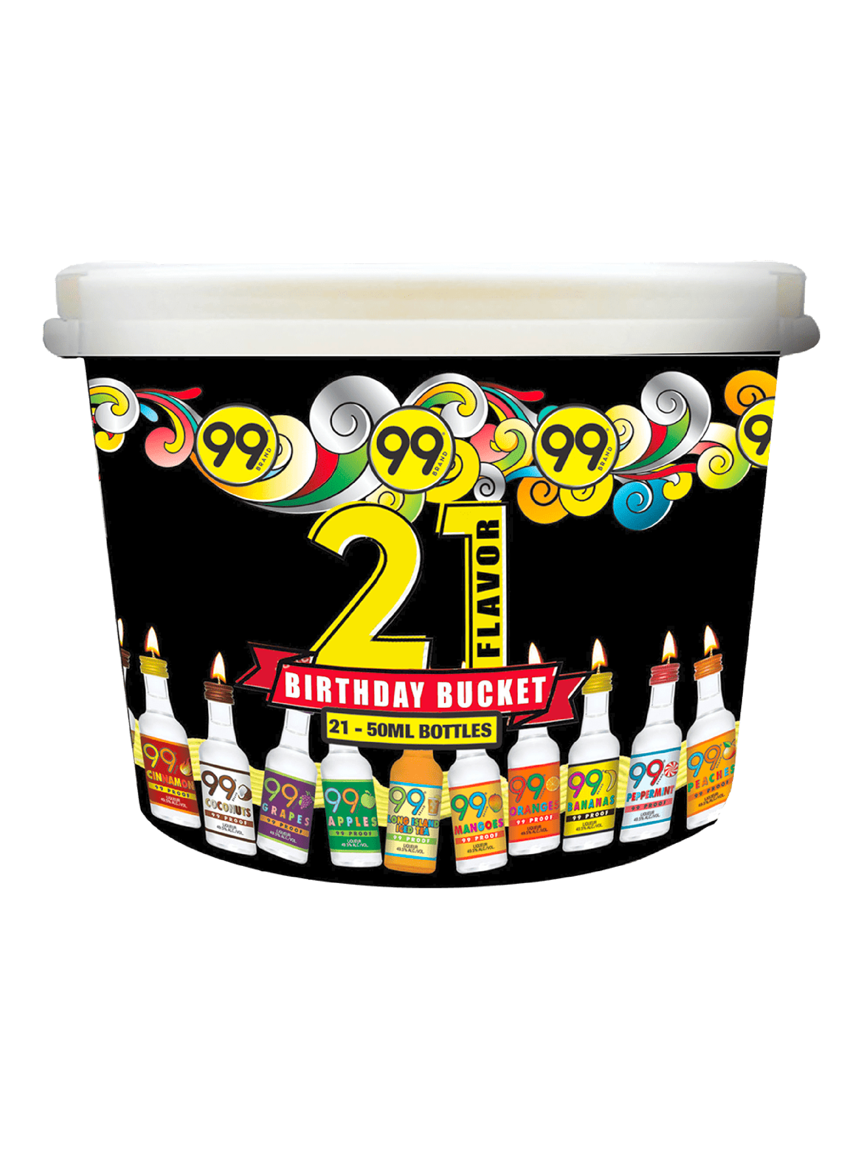 99 Brand 21 Party Bucket (Birthday Liqueur Shots)