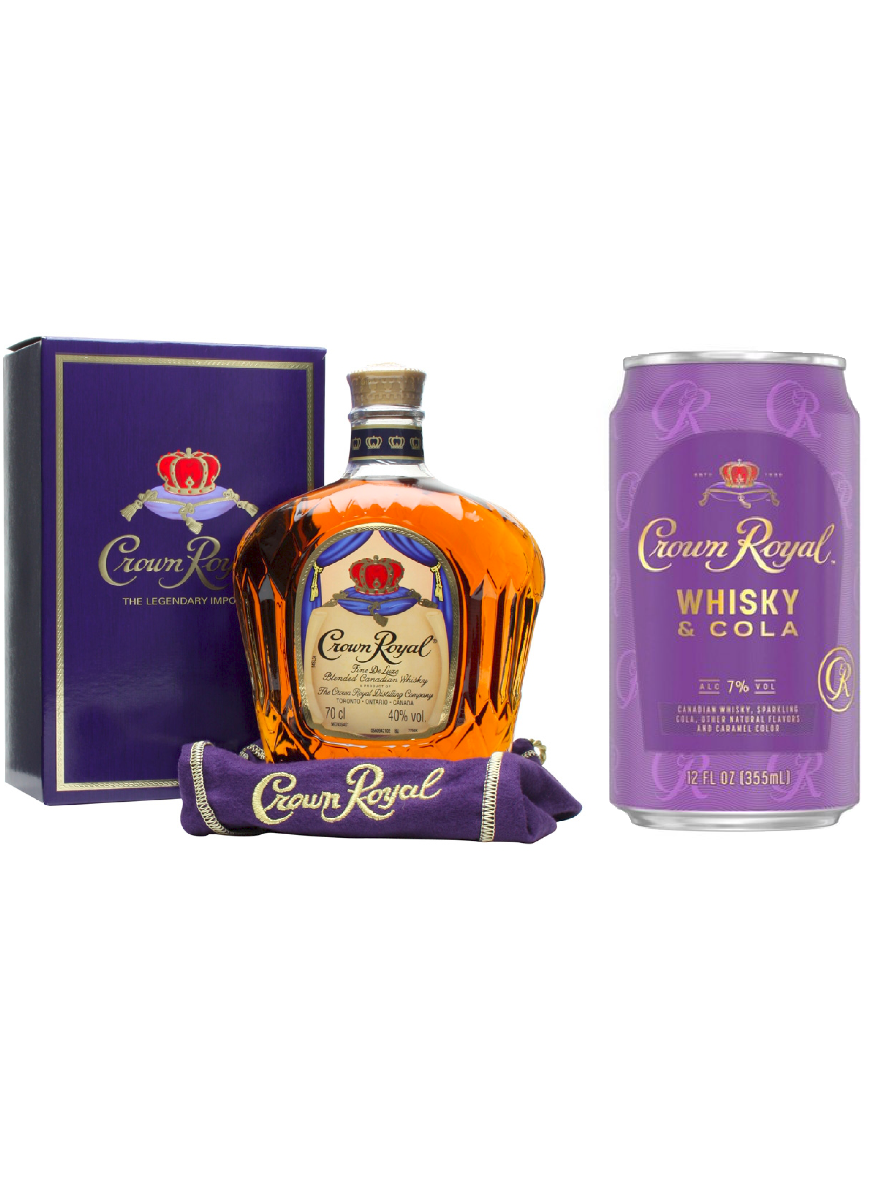 Crown Royal Canadian Whisky - Litre - Whisky from The Whisky World UK