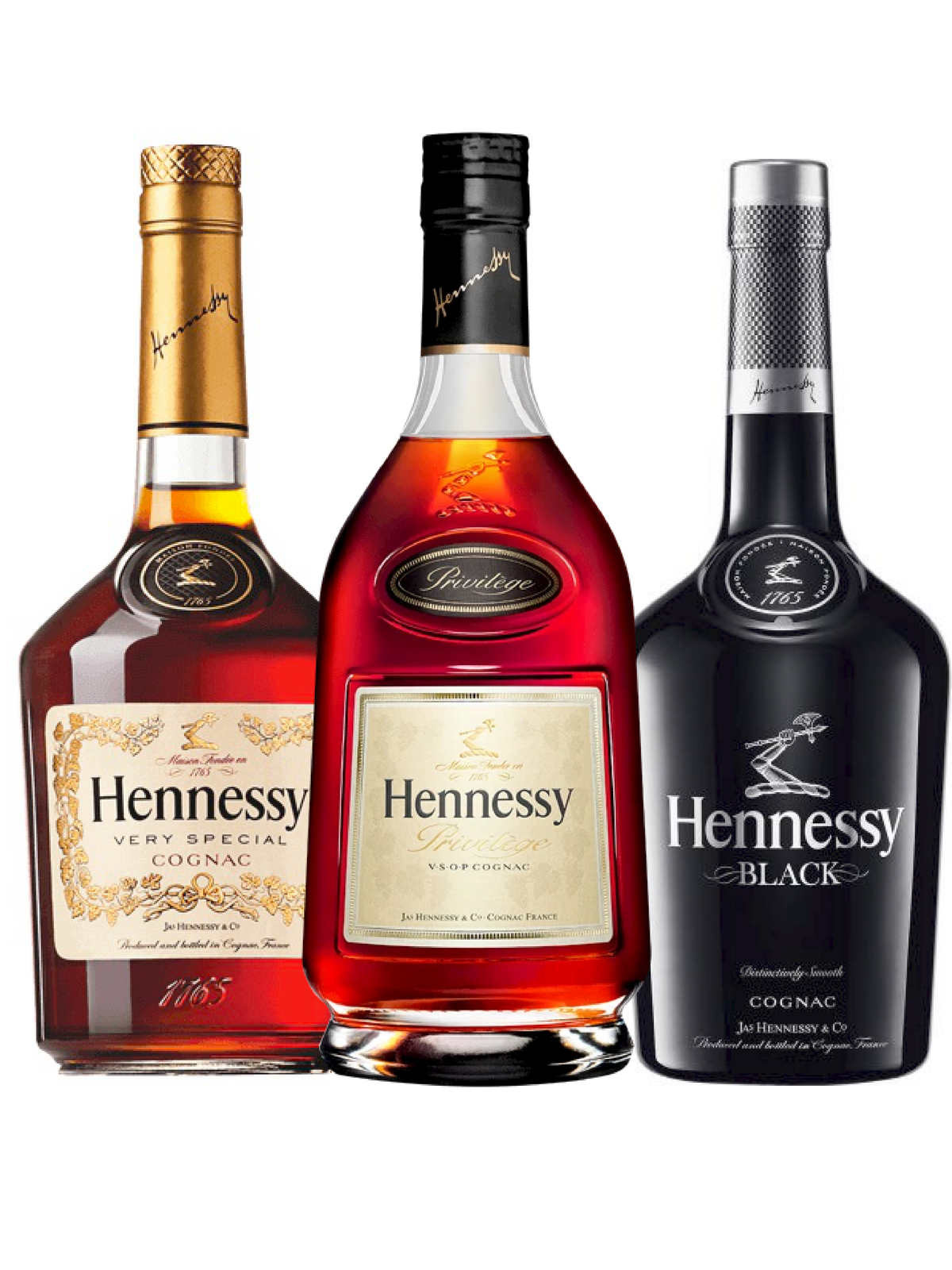 Hennessy Cognac Combo (Hennessy V.S., Black, Privilege) (Combo Hennessy Cognac Combo (Hennessy V.S., Black, Privilege) (Combo