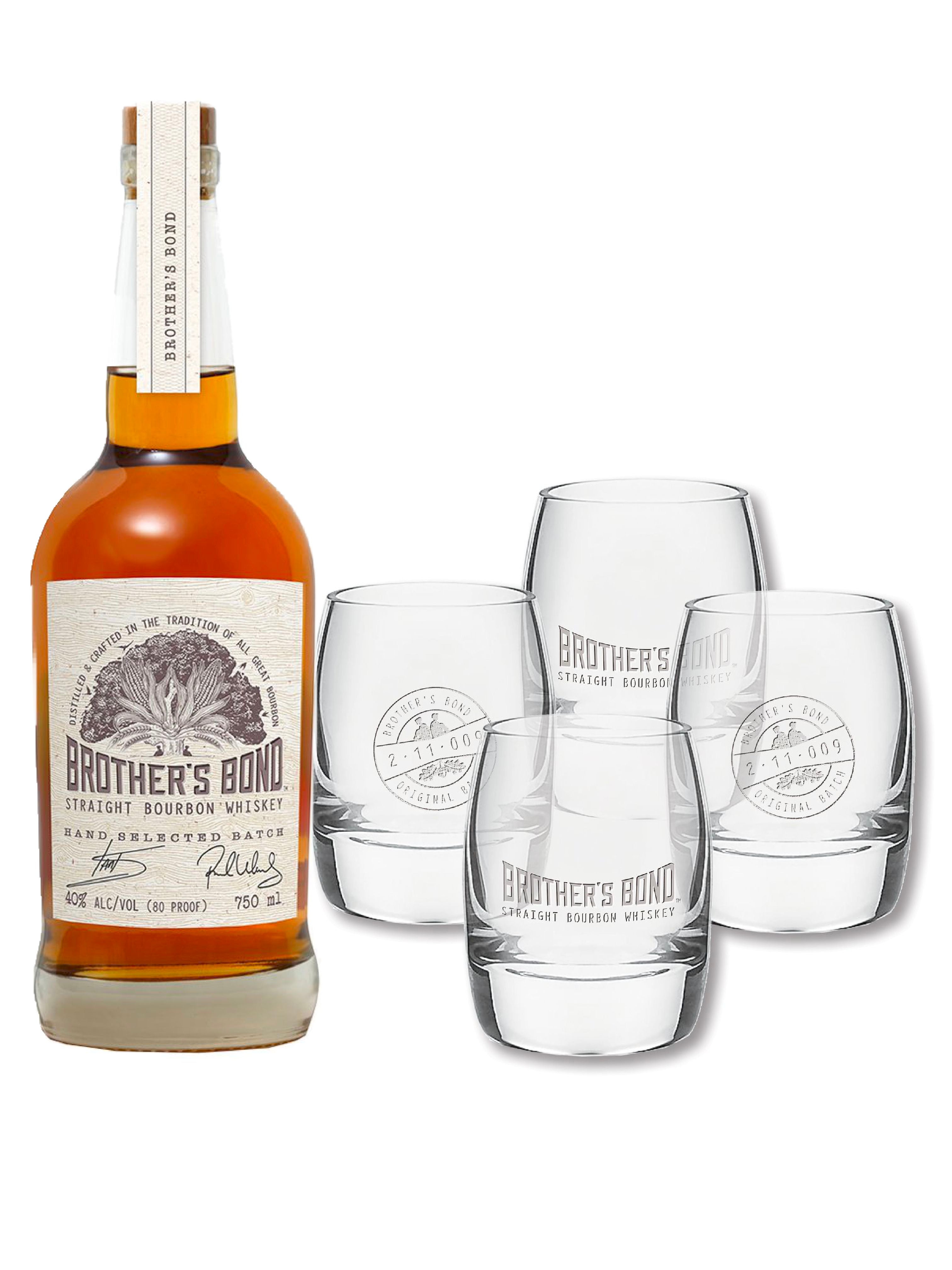 Brother's Bond Straight Bourbon Whiskey l Ian Somerhalder & Paul Wesle –  3brothersliquor