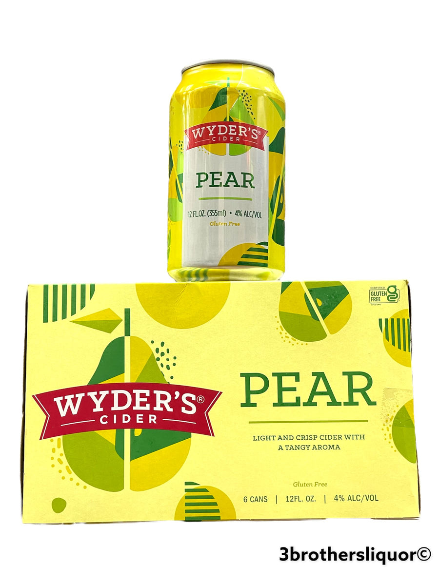 Wyder's Pear Cider Light And Crisp Cider With A Tangy Aroma (6PK 12oz