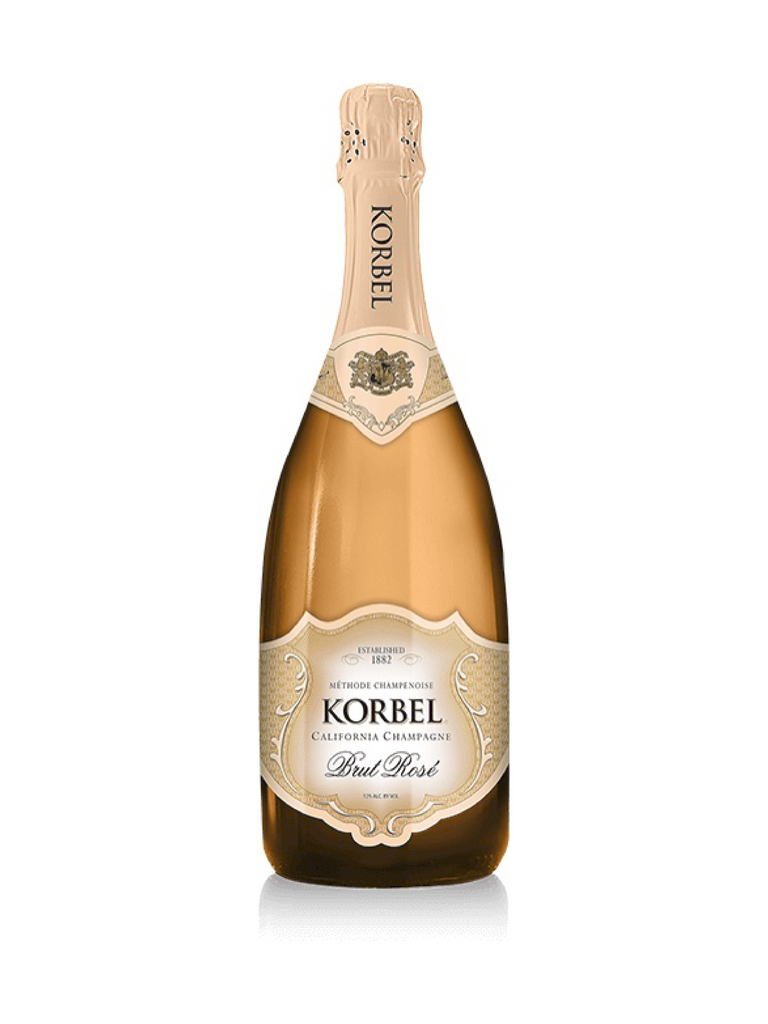Korbel "Brut Rose" California Champagne - 3brothersliquor