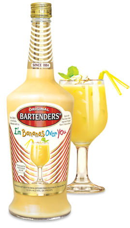 Bartenders "Bananas Over You" Cocktail.