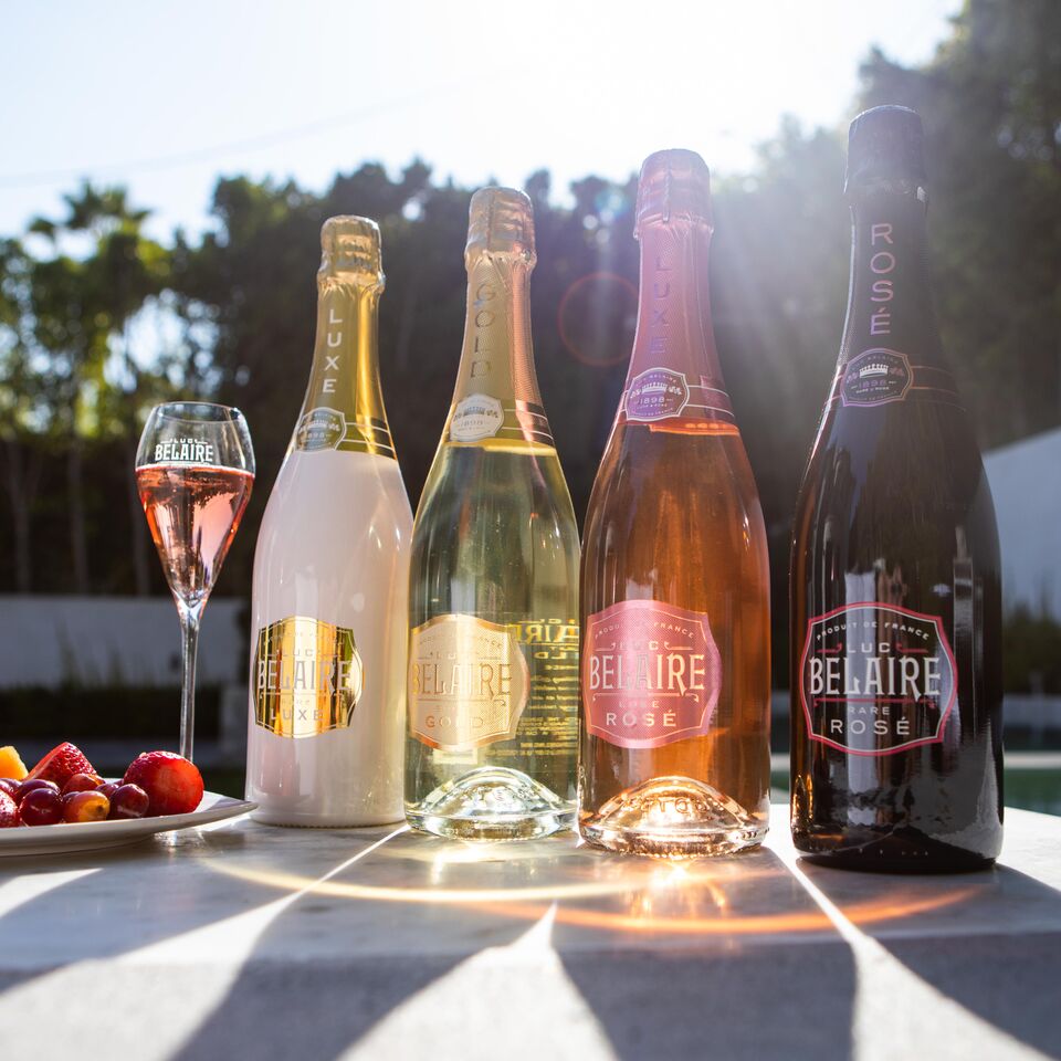 Belaire Combo Set Champagne (Gold, Rare Lux, Rose,Rare Rose