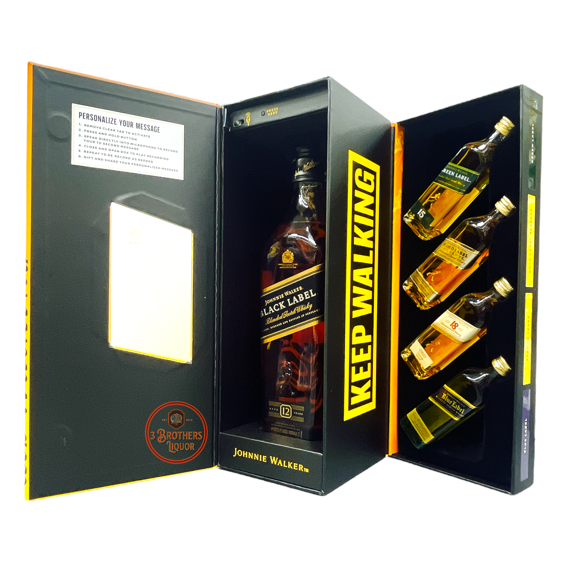 Johnnie Walker Black Label A Voice To Remember Gift Set W/ Voice Johnnie Walker Black Label A Voice To Remember Gift Set W/ Voice
