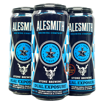 Alesmith Brewing & Stone Brewing Dual Exposure Double IPA Alesmith Brewing & Stone Brewing Dual Exposure Double IPA