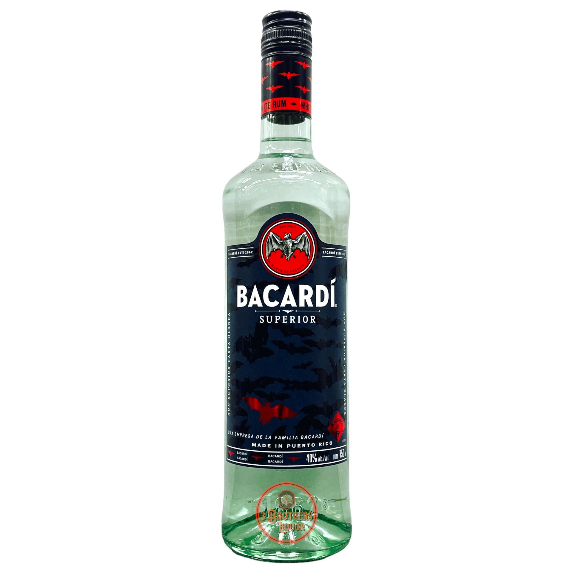 Bacardi Superior White Rum (Halloween 2021 Limited Edition