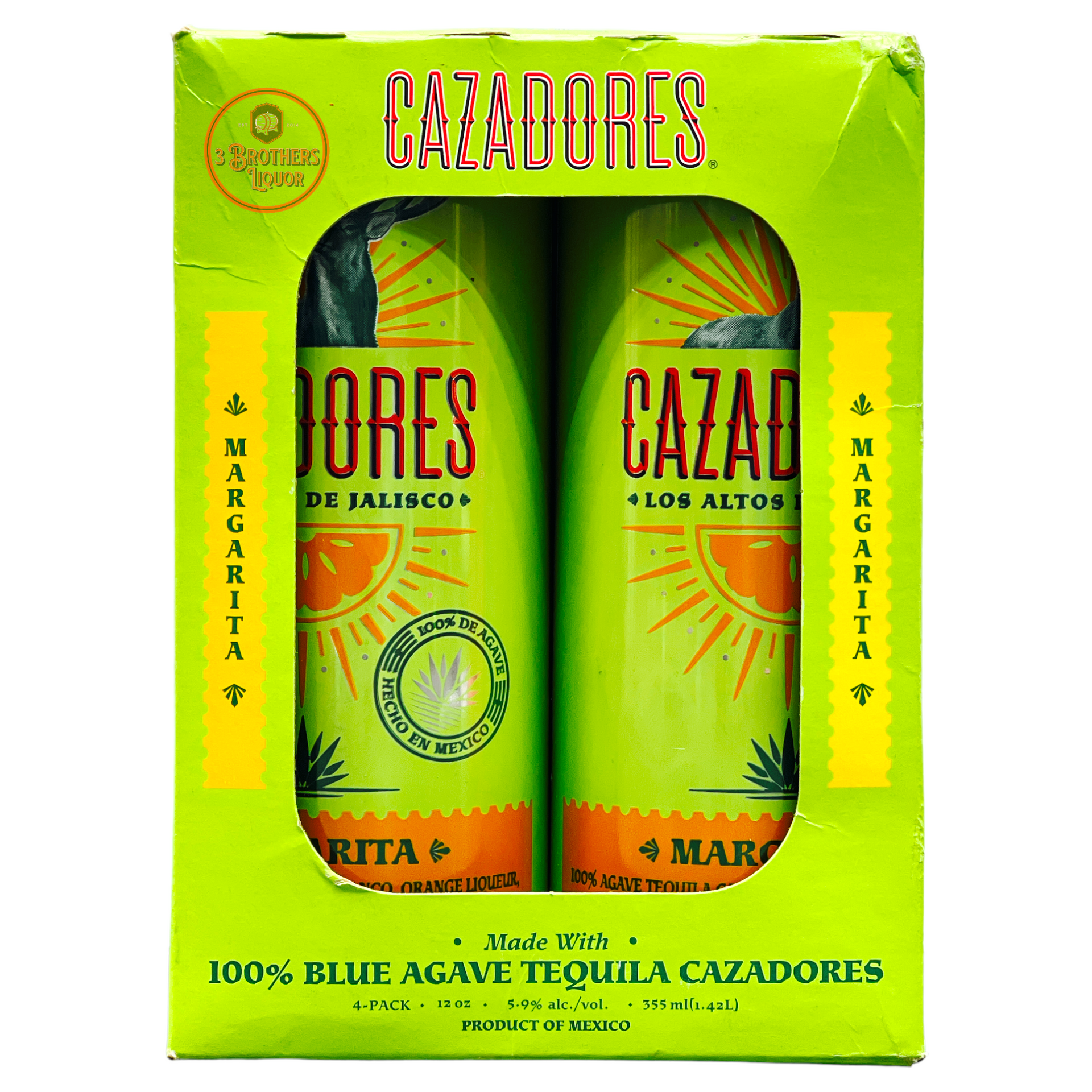 Cazadores Margarita Ready To Drink 4PK Cocktail – 3brothersliquor