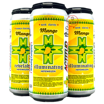 Attitude Brewing Illuminating Mango Hefeweizen - 3 Brothers Liquor