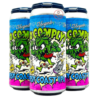 El Segundo Brewing x RIIP No Comply! West Coast IPA - 3 Brothers Liquor