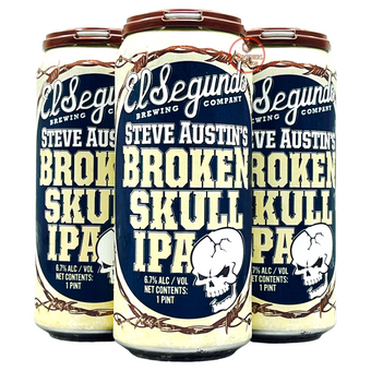 El Segundo Stone Cold Steve Austin's Broken Skull IPA - 3 Brothers Liquor