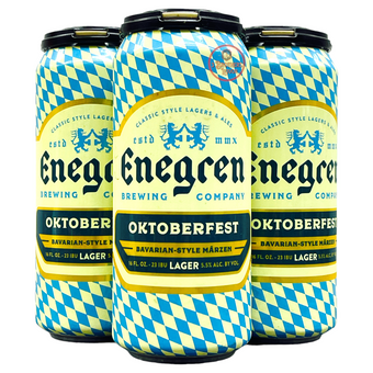 Enegren Brewing Oktoberfest Bavarian Style Lager (4PK CANS) - 3 Brothers Liquor