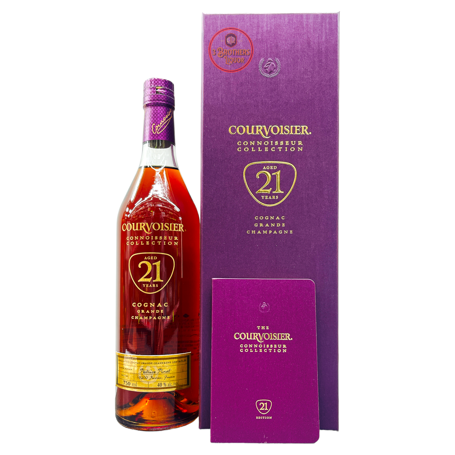 Courvoisier Aged 21 Years Cognac Champagne – 3brothersliquor