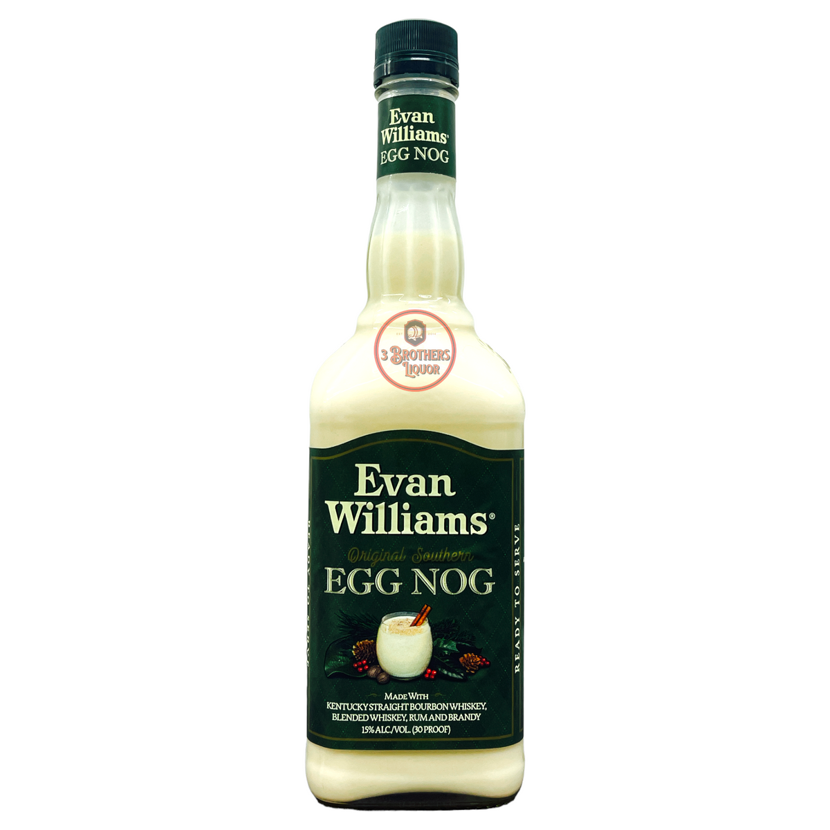 Evan Williams Original Southern Eggnog (Seasonal Release) 3brothersliquor